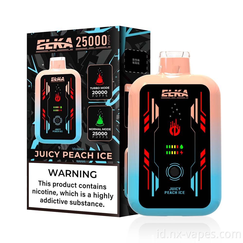 Es persik yang berair JUICY PEACH ICE